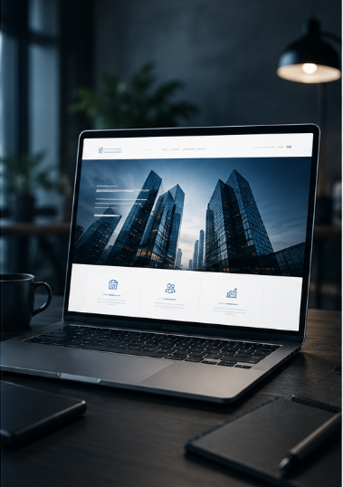 Professional services website project