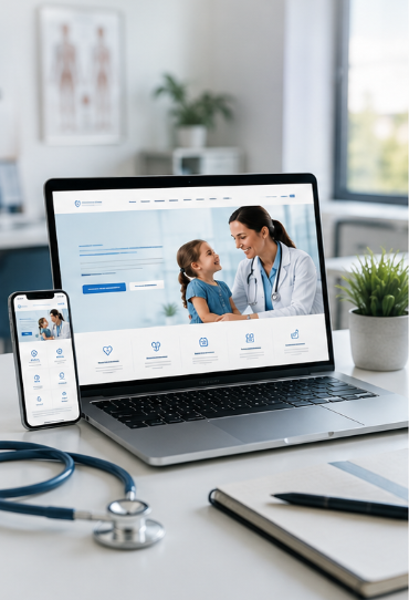 Healthcare website project