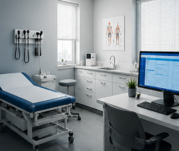 Modern medical clinic technology environment